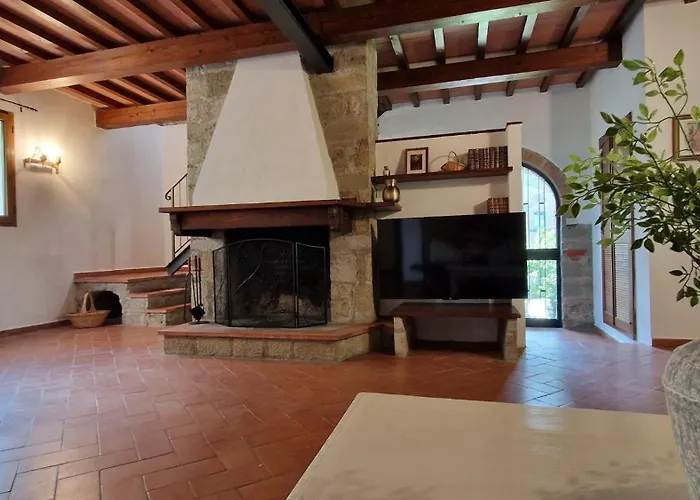 La Casa Nel Bosco - Casa In Pietra Con Giardino